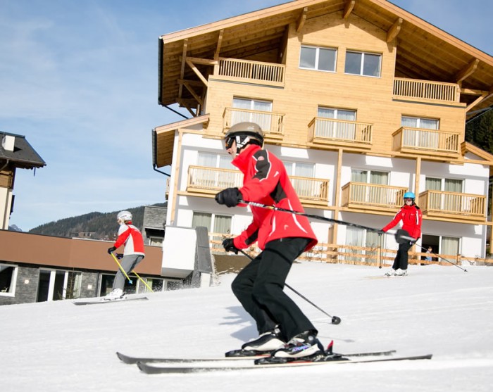 Hotel direkt an der Piste