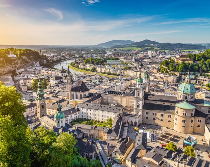 Die Altstadt von Salzburg